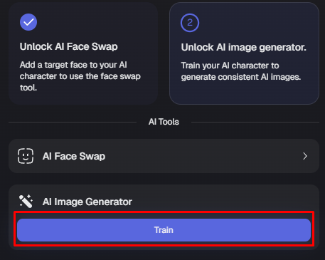 how to create AI model images