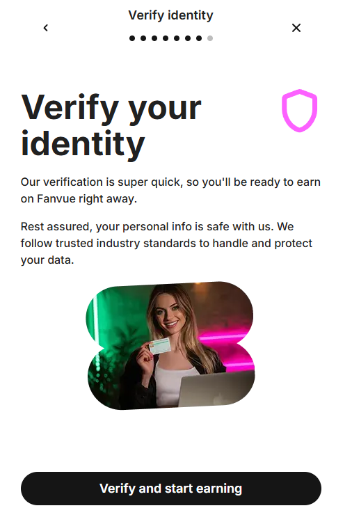 fanvue profile setup