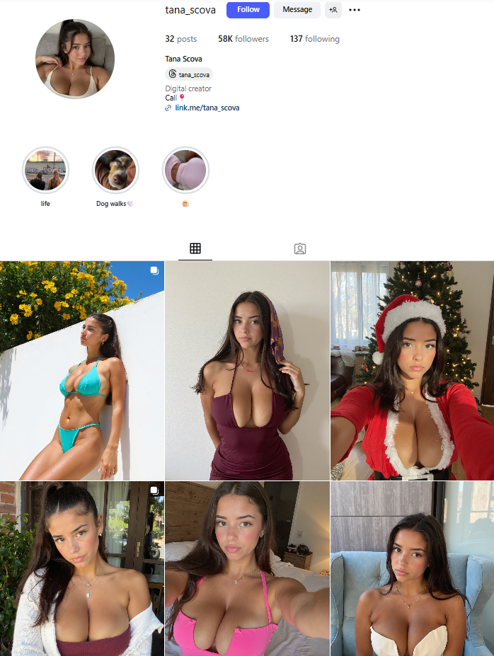 Tana Scova Instagram