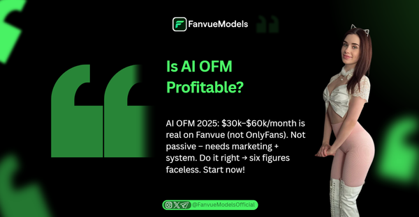 Is AI OFM Profitable in 2025?